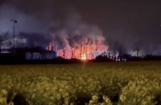 Fire services battle major blazes at two waste facilities overnight
