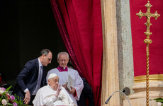 Pope says 'no peace without freedom of religion' at Easter balcony appearance amid illness