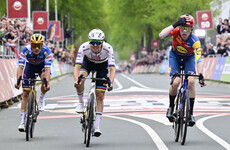Outsider Skjelmose in Amstel Gold heist ahead of Pogacar and Evenepoel