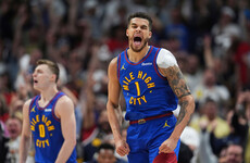 Nuggets rout Clippers to advance in NBA playoffs