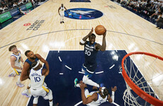 Timberwolves exploit Curry absence to level series with Warriors