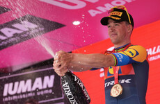 Pedersen wins opening stage of Giro d'Italia in Albania
