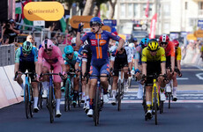 Sam Bennett takes sixth in sprint finish at stage four of Giro d'Italia
