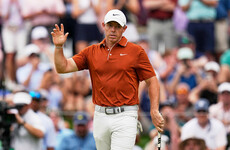 Vegas closes with double bogey but still leads at PGA, McIlroy makes early birdie