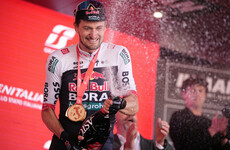Denz breaks away to win for Roglic as Del Toro protects Giro lead