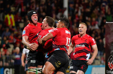Crusaders thump Reds to book Super Rugby semi-final spot