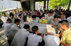 Families hold funerals for relatives who died in Air India plane crash