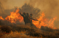 Wildfire on Greek island of Crete is 'retreating' but new blaze spreading near Athens