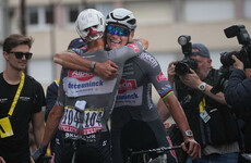Van der Poel takes yellow jersey with Tour de France victory