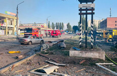 Two killed and 27 wounded after Russia drops 500kg bomb on Ukrainian frontline town
