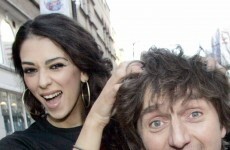 21 odd photos of Georgia Salpa putting her hand on things