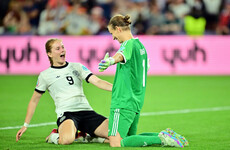 10-woman Germany defeat France on penalties to reach Euro 2025 semi-finals