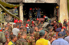 At least 20 killed and 170 injured after a Bangladeshi air force jet crashed into a school