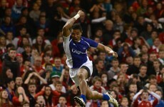 Smashing: Pisi leads the charge as Samoa upset Wales