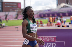 Ireland's Precious Akpe-Moses finishes 7th in 100m final