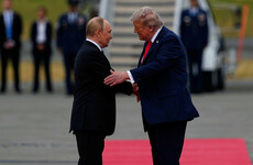 Trump and Putin shake hands on the tarmac in Alaska ahead of high-stakes Ukraine summit