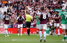 10-man Aston Villa keep 22-match home unbeaten run intact against Newcastle