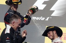 US Grand Prix: Hamilton gate-crashes Vettel's title party