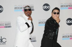 Stop.... Gangnam time! MC Hammer and Psy duet