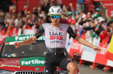 Ayuso sprints to Vuelta stage 12 victory as tensions ease