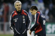 Domenech takes aim at French 'divas'