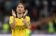 Luka Modric scores first AC Milan goal days after turning 40