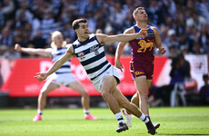 Disappointment for Irish duo with Geelong in AFL Grand Final as dominant Brisbane win