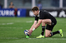 New Zealand fly-half Barrett out of Australia rematch