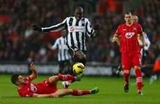 Saints give Newcastle boss a rough ride on return