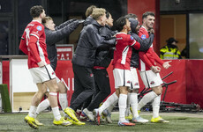 Troy Parrott continues superb season as winning goal sends AZ to semis