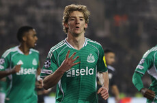 Gordon bags four goals as Newcastle take control of Champions League play-off against Qarabag