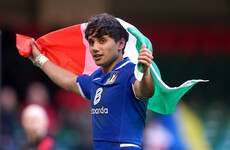 Italy blow as Capuozzo ruled out of Six Nations