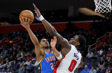 Pistons silence Thunder in battle of NBA's best, while Spurs win 10th straight game
