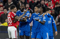 Benfica suspend five fans for alleged racist remarks in Madrid loss