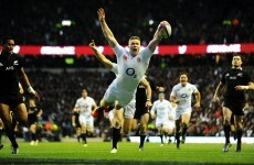 Sweet chariot: England shock All Blacks at season's final hurdle