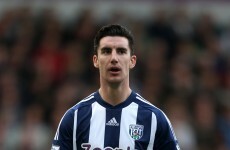 Exposed: West Brom's Liam Ridgewell caught wiping his bum with £20 notes