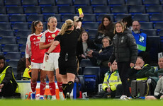 Chelsea boss furious over McCabe incident as Arsenal reach Champions League semis