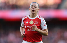 Advantage Arsenal as holders punish Lyon errors in Champions League semi-final
