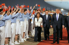Trump touches down in China for high-stakes summit with Xi Jinping