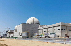 Drone strike starts fire outside UAE nuclear plant