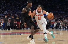 Knicks rally from 22 points down in 4th quarter to stun Cavs in NBA East finals opener