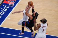 Second-half surge carries Knicks past Cavs for 2-0 NBA East lead