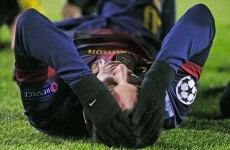Lionel Messi in light training after injury scare