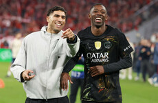 Dembele and Hakimi back in training for PSG ahead of Champions League final