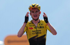 Vingegaard nears Giro triumph as teammate Kuss takes stage 19