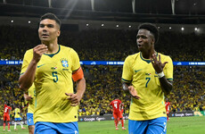 Brazil thrash Panama 6-2 in World Cup send-off
