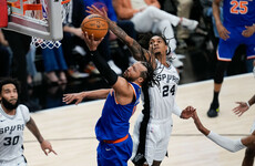 Knicks hold off Spurs to take 2-0 NBA Finals lead