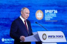 Ukraine fires hundreds of drones at Russia on last day of key economic forum in St Petersburg