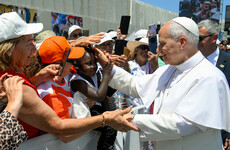Pope condemns 'indifference' to migrants as he honours thousands lost at sea during Spain visit