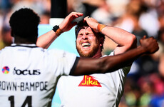 Exeter reach Prem final after epic fightback – and last-gasp goalline stand – against Bath